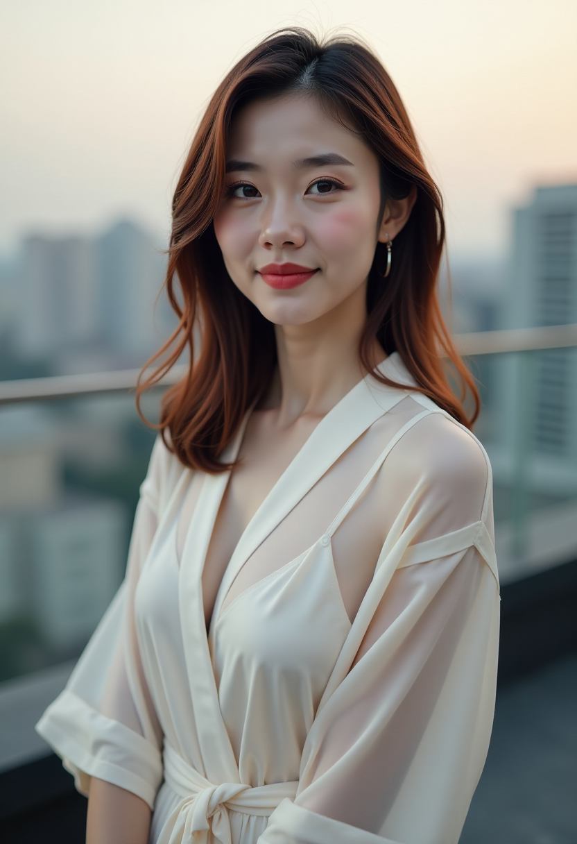 河对岸的灯海报